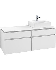 Villeroy & Boch Legato Waschtischunterschrank B61600MS 140x55x50cm, White Matt