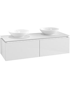 Villeroy & Boch Legato Villeroy & Boch Legato B668L0DH 140x38x50cm, with LED lighting, Glossy White