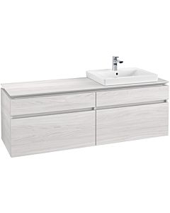 Villeroy & Boch Legato Waschtischunterschrank B69100E8 160x55x50cm, White Wood