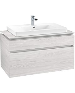 Villeroy & Boch Legato vanity unit B69500E8 100x55x50cm, White Wood