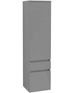 Villeroy & Boch armoire Legato B72901FP 40x155x35cm, articulée à droite, Glossy Grey