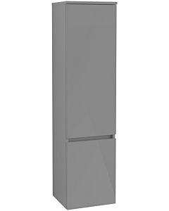 Villeroy & Boch armoire Legato B73000FP 40x155x35cm, à charnière gauche, Glossy Grey