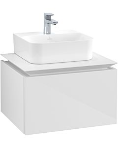 Villeroy & Boch Legato Waschtischunterschrank B73100DH 60x38x50cm, Glossy White