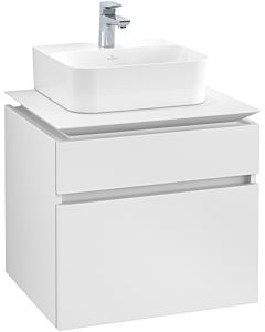 Villeroy & Boch Legato Waschtischunterschrank B73200MS 60x55x50cm, White Matt