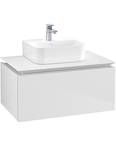 Villeroy & Boch Legato Waschtischunterschrank B73300DH 80x38x50cm, Glossy White