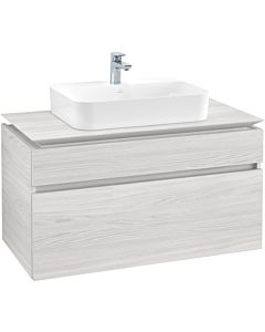 Villeroy & Boch Legato Waschtischunterschrank B75600E8 100x55x50cm, White Wood