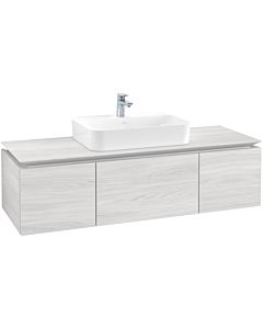 Villeroy & Boch Legato Waschtischunterschrank B75900E8 140x38x50cm, White Wood