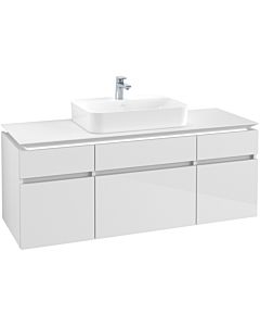 Villeroy & Boch Legato Villeroy & Boch Legato B760L0DH 140x55x50cm, with LED lighting, Glossy White