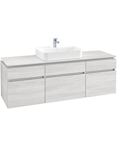 Villeroy & Boch Legato Waschtischunterschrank B76200E8 160x55x50cm, White Wood