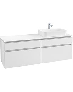Villeroy & Boch Legato Waschtischunterschrank B76600MS 160x55x50cm, White Matt
