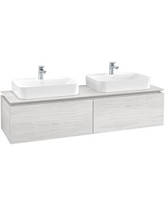 Villeroy & Boch Legato Waschtischunterschrank B76700E8 160x38x50cm, White Wood