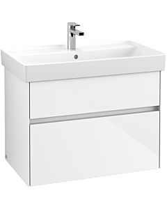 Villeroy & Boch Collaro Waschtischunterschrank C01000DH 75,4x54,6x44,4cm, Glossy White
