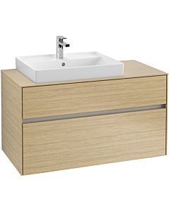 Villeroy & Boch Collaro Villeroy & Boch C01700VJ 100x54.8x50cm, lavabo à gauche, Nordic Oak
