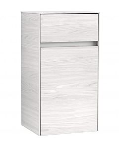 Villeroy & Boch Collaro side cabinet C03201E8 40.4x74.8x34.9cm, stop right, White Wood
