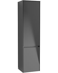 Villeroy & Boch armoire Collaro C03301PD 40.4x153.8x34.9cm, articulée à droite, laqué noir mat