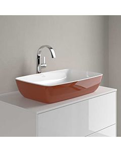 Villeroy und Boch Artis vasque à poser 417258BCW8 58x38cm, sans plage de robinetterie, sans trop-plein, rouille