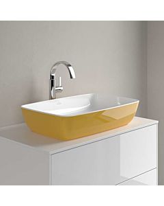 Villeroy und Boch Artis vasque à poser 417258BCW9 58x38cm, sans plage de robinetterie, sans trop-plein, Indian Summer