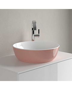 Villeroy & Boch Artis Aufsatzwaschtisch 417943BCT0 Powder, 43cm, ohne Überlauf, ohne Hahnloch