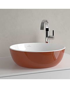 Villeroy und Boch Artis Vasque à poser 417943BCW8 430 x 430 x 130 mm, sans trop-plein, Rouille