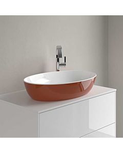 Villeroy und Boch Artis Vasque à poser 419861BCW8 61x41cm, sans trou pour robinetterie, sans trop-plein, Rouille