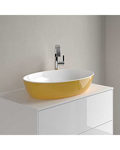 Vasque à poser Villeroy und Boch Artis 419861BCW9 61x41cm, sans trou pour robinetterie, sans trop-plein, Indian Summer