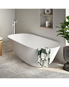 Villeroy und Boch Theano bathtub Q175ANH7F200VRW 175 x 80 cm, free-standing, stone white