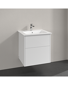 Villeroy & Boch Finero Meubles set S00500DHR1 lavabo avec Glossy White , 2 tiroirs