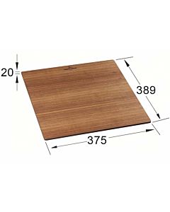 Villeroy und Boch cutting board 8K331000 American walnut with compact core