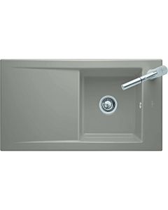 Villeroy & Boch Timeline sink 330701KD with waste set and manual operation, Fossil