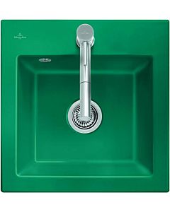 Villeroy und Boch Subway sink 331501AM with waste set and manual operation, Almond