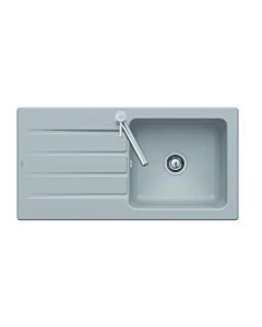 Villeroy und Boch Architectura sink 336001AM with waste set and manual operation, Almond
