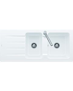 Villeroy und Boch Architectura sink 338001AM with waste set and manual operation, Almond