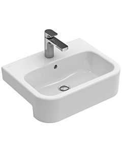 Villeroy & Boch Architectura washstand 41905501 55x43cm, white, middle tap hole punched out