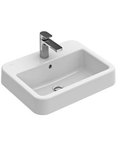 Villeroy und Boch Architectura washbasin 41935601 55 x 43 cm, center tap hole punched, without overflow, white