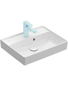 Villeroy und Boch Collaro washbasin 433451RW without overflow, 50x40cm, stone white C-plus