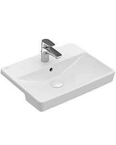 Villeroy und Boch Avento Villeroy und Boch Avento 4A065501 55x44cm, white, 1 tap hole, with overflow