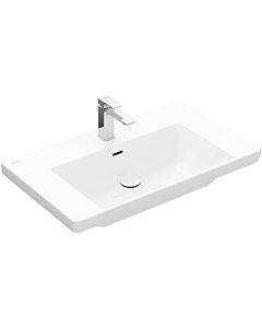 Villeroy und Boch Subway 3. 1930 washbasin 4A708001 80x47cm, with 2000 tap hole / with overflow, white