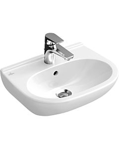 Villeroy & Boch O.novo wash basin compact 51665501 55 x 37 cm, white, with tap hole and overflow
