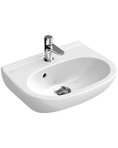 Villeroy & Boch O.Novo lave-mains 536045R1 Compact, 45x35 cm, Ceramicplus blanc, avec trou pour le robinet