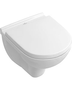 Villeroy&Boch O.Novo Compact WC suspendu 56881001 cuvette à fond creux, blanc, sortie horizontale