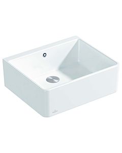 Villeroy und Boch single basin sink 636001RW waste set with manual actuation, stone white