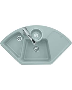 Villeroy und Boch corner sink 670801R1 waste set, manual operation, waste bowl, white