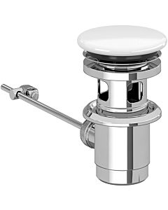 Villeroy und Boch valve 681000RW lockable, chrome-plated, valve Bathroom ceramics stone white C-plus