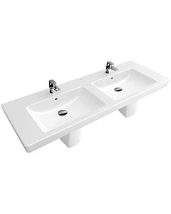 Villeroy & Boch Double vanity washbasin Subway 2.0 7175D0R1 1300 x 470 mm White Alpin CeramicPlus Angular