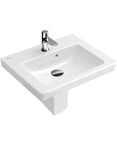 Villeroy & Boch washstand Subway 2.0 73154501 45 x 37 cm, white, with tap hole and overflow