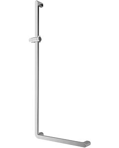 Villeroy und Boch Vicare Desing grab bar 92171261 120 x 50 cm, aluminum chrome-plated, reversible, 90 °, with shower holder