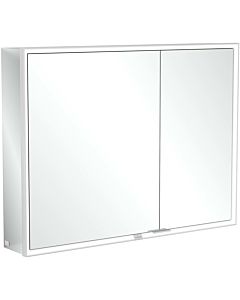 Villeroy und Boch My View Now mirror cabinet A4571000 100 x 75 x 16.8 cm, LED lighting, 2 doors, on / off switch