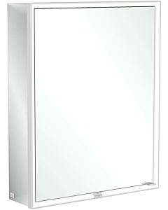 Villeroy und Boch My View Now mirror cabinet A4556L00 60 x 75 x 16.8 cm, 2000 left, LED lighting, match2 door, with sensor switch