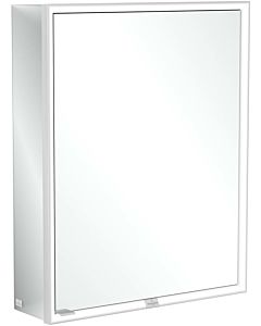 Villeroy und Boch My View Now mirror cabinet A4556R00 60 x 75 x 16.8 cm, stop on the right, LED lighting, 2000 door, with sensor switch