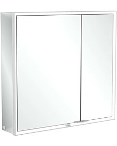 Villeroy und Boch My View Now mirror cabinet A4558000 80 x 75 x 16.8 cm, LED lighting, 2 doors, with sensor switch